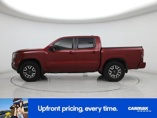 Burgundy 2022 Nissan Frontier SV