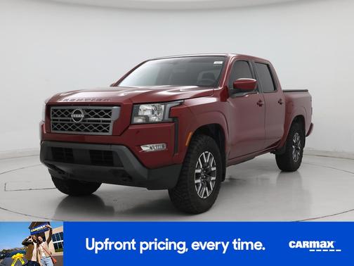 Burgundy 2022 Nissan Frontier SV