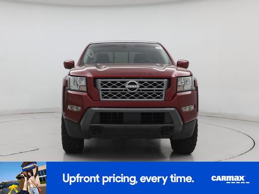 Burgundy 2022 Nissan Frontier SV