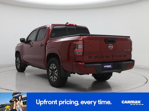 Burgundy 2022 Nissan Frontier SV