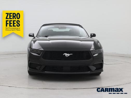 Black 2025 Ford Mustang Ecoboost Premium