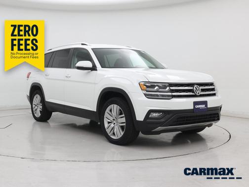 White 2019 Volkswagen Atlas SE w/Tech