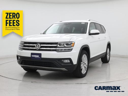 White 2019 Volkswagen Atlas SE w/Tech