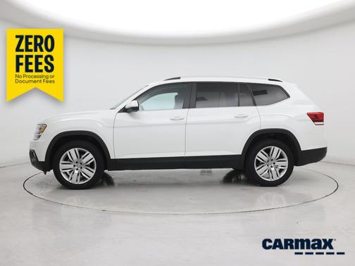 White 2019 Volkswagen Atlas SE w/Tech