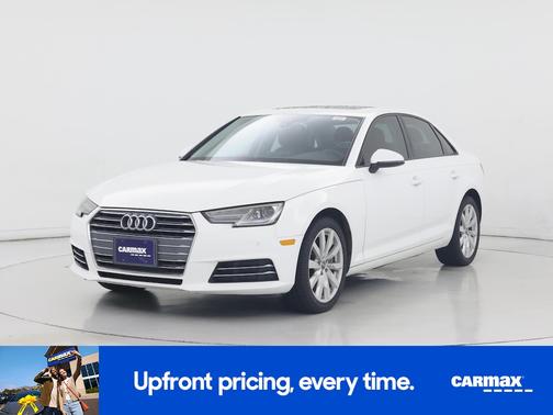 White 2017 Audi A4 Premium