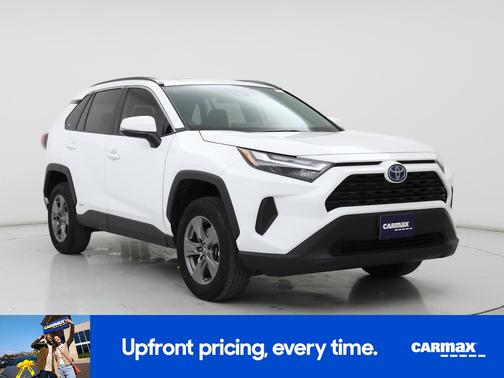White 2024 Toyota RAV4 Hybrid XLE