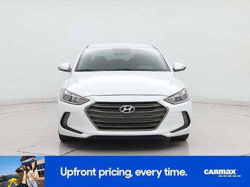 White 2018 Hyundai ELANTRA Limited