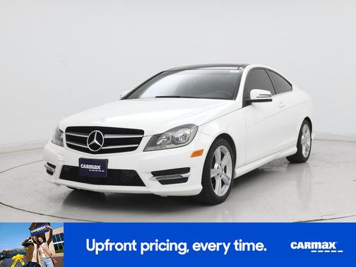 White 2015 Mercedes-Benz C-Class