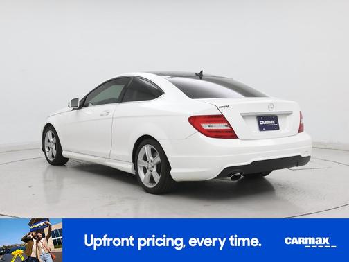 White 2015 Mercedes-Benz C-Class