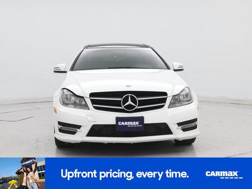 White 2015 Mercedes-Benz C-Class