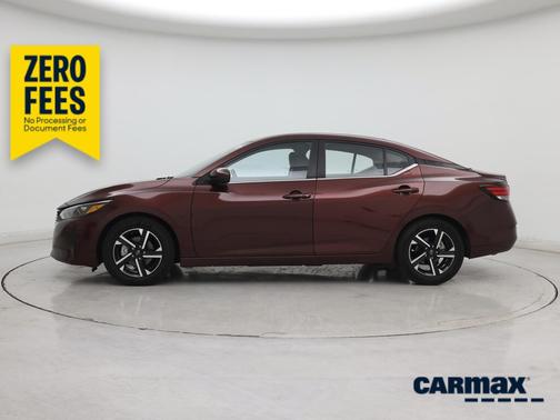 Burgundy 2025 Nissan Sentra SV