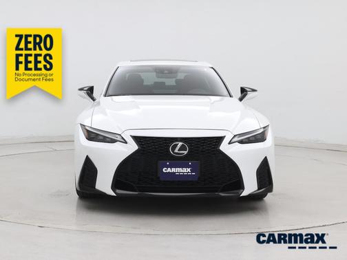 White 2023 Lexus IS 500 F-Sport Performance