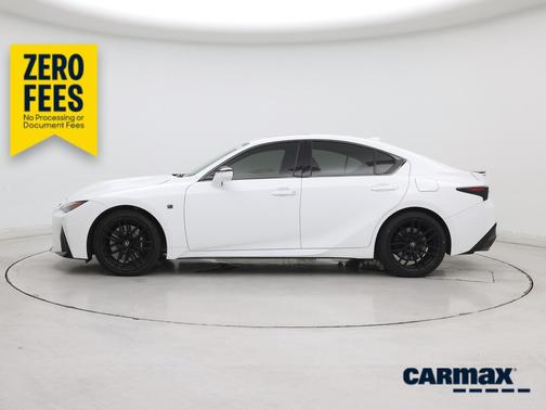 White 2023 Lexus IS 500 F-Sport Performance