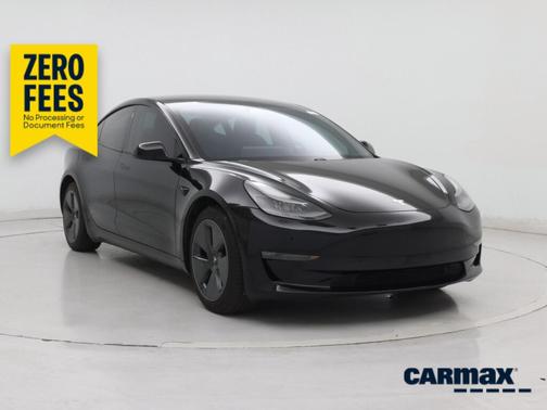 Black 2021 Tesla Model 3 Long Range