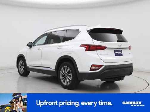 White 2020 Hyundai SANTA FE SEL