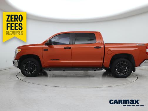 Orange 2017 Toyota Tundra SR5