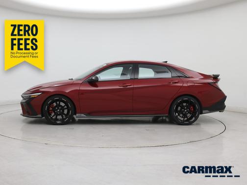 Burgundy 2024 Hyundai ELANTRA N