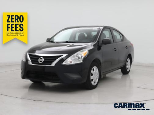 Black 2015 Nissan Versa S