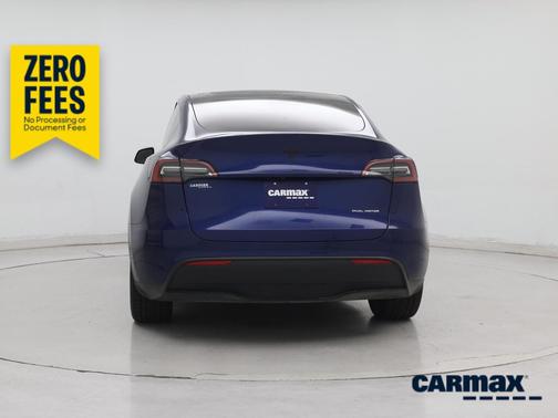 Blue 2022 Tesla Model Y Long Range