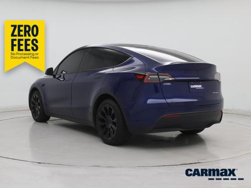 Blue 2022 Tesla Model Y Long Range