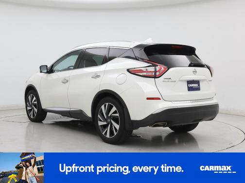 White 2017 Nissan Murano Platinum