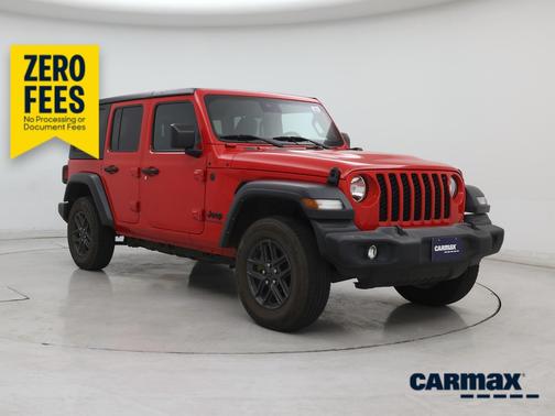 Red 2024 Jeep Wrangler Sport S