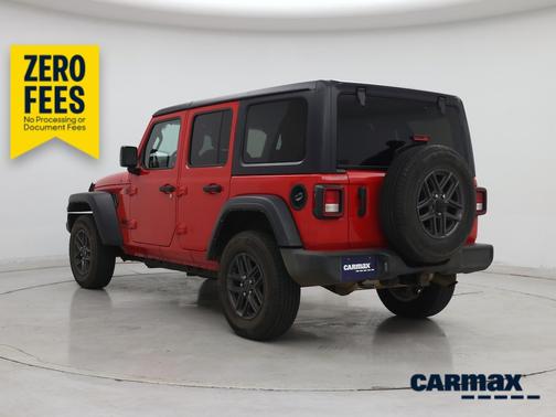 Red 2024 Jeep Wrangler Sport S