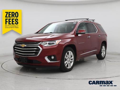 Red 2020 Chevrolet Traverse High Country