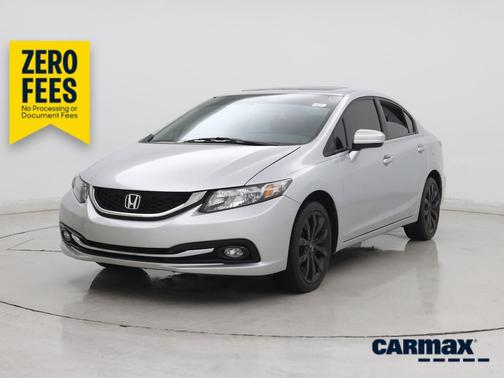 Silver 2015 Honda Civic EX-L