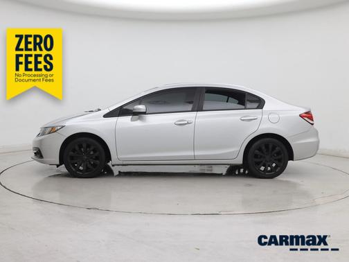 Silver 2015 Honda Civic EX-L