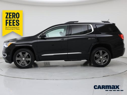 Black 2017 GMC Acadia Denali