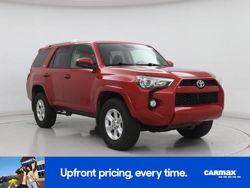 Red 2016 Toyota 4Runner SR5