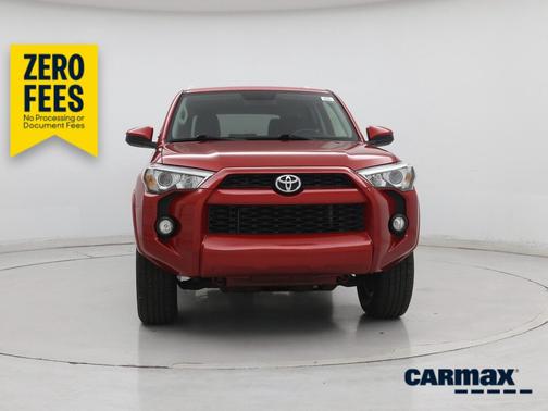 Red 2016 Toyota 4Runner SR5