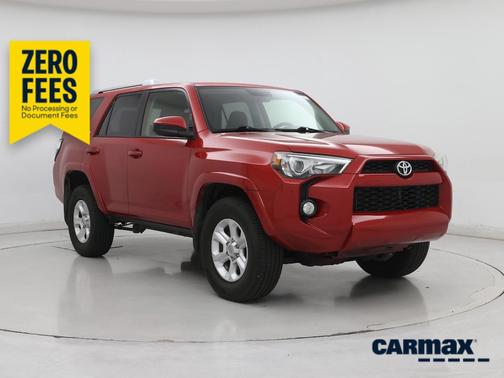 Red 2016 Toyota 4Runner SR5