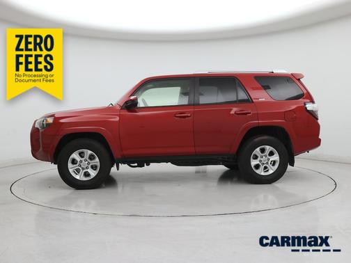 Red 2016 Toyota 4Runner SR5