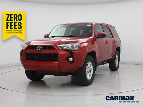 Red 2016 Toyota 4Runner SR5