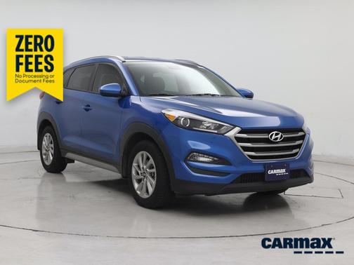 Blue 2018 Hyundai TUCSON SEL