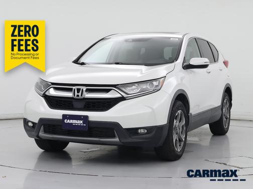 White 2019 Honda CR-V EX