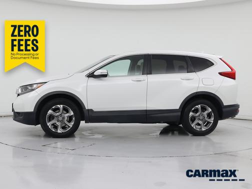 White 2019 Honda CR-V EX