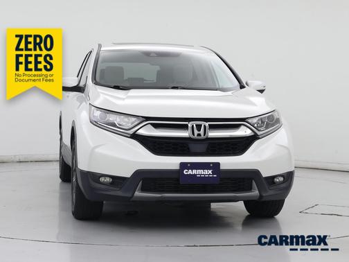 White 2019 Honda CR-V EX