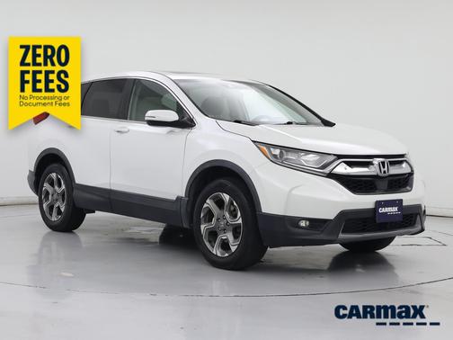 White 2019 Honda CR-V EX