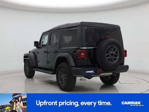 Black 2025 Jeep Wrangler Sport S