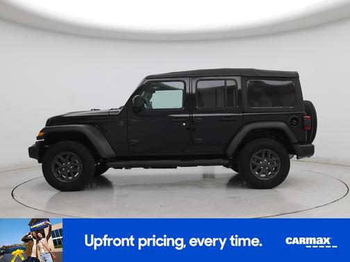 Black 2025 Jeep Wrangler Sport S