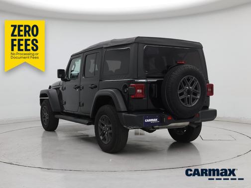 Black 2025 Jeep Wrangler Sport S