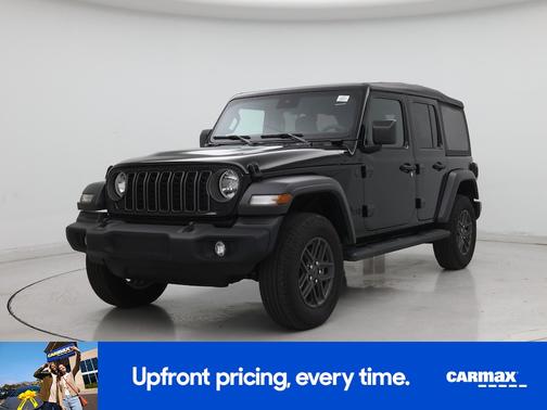 Black 2025 Jeep Wrangler Sport S