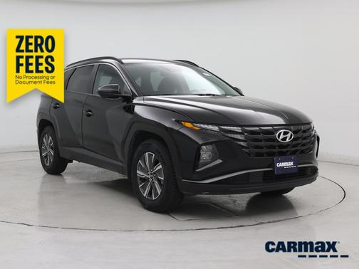 Black 2022 Hyundai TUCSON Hybrid Blue
