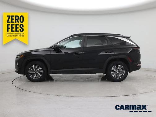 Black 2022 Hyundai TUCSON Hybrid Blue