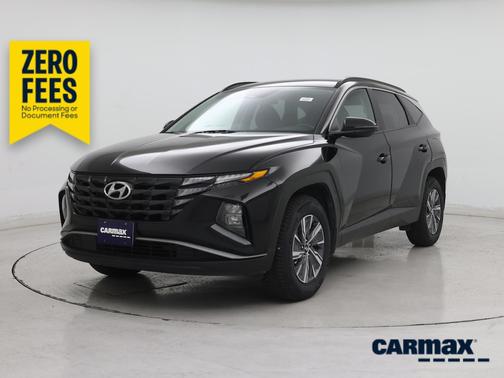 Black 2022 Hyundai TUCSON Hybrid Blue