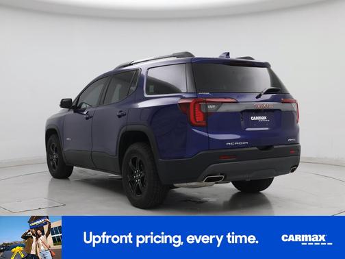 Blue 2023 GMC Acadia AT4