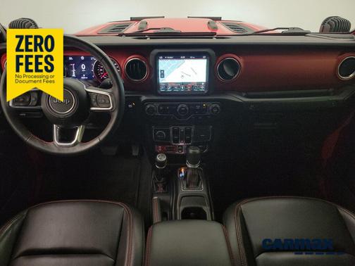 Red 2022 Jeep Gladiator Rubicon